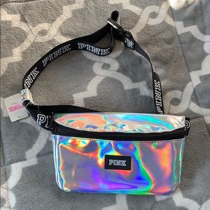 PINK Holographic Fanny Pack